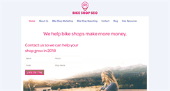 Desktop Screenshot of bikeshopseo.com